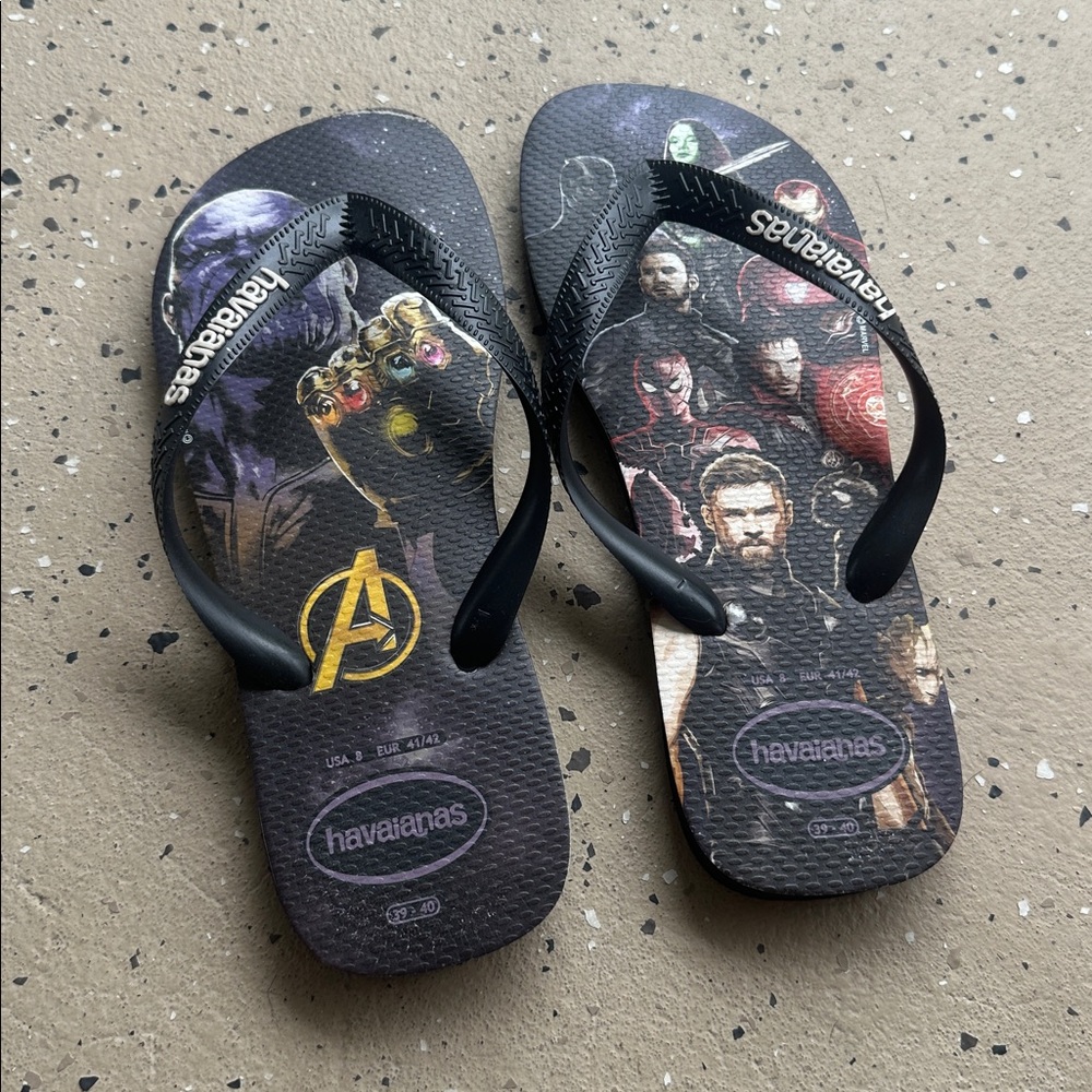 Havaianas Marvel Superhero Flip Flops